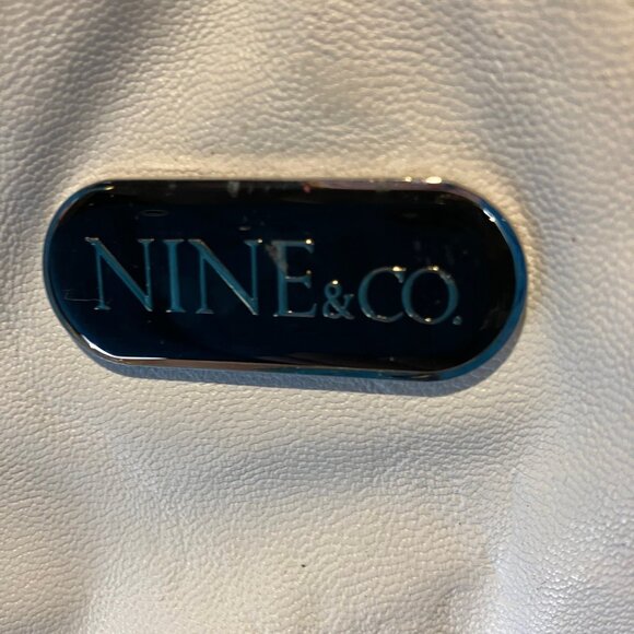 Nine‎ & Co Ruffled Handbag/Purse Ivory - Picture 3 of 4